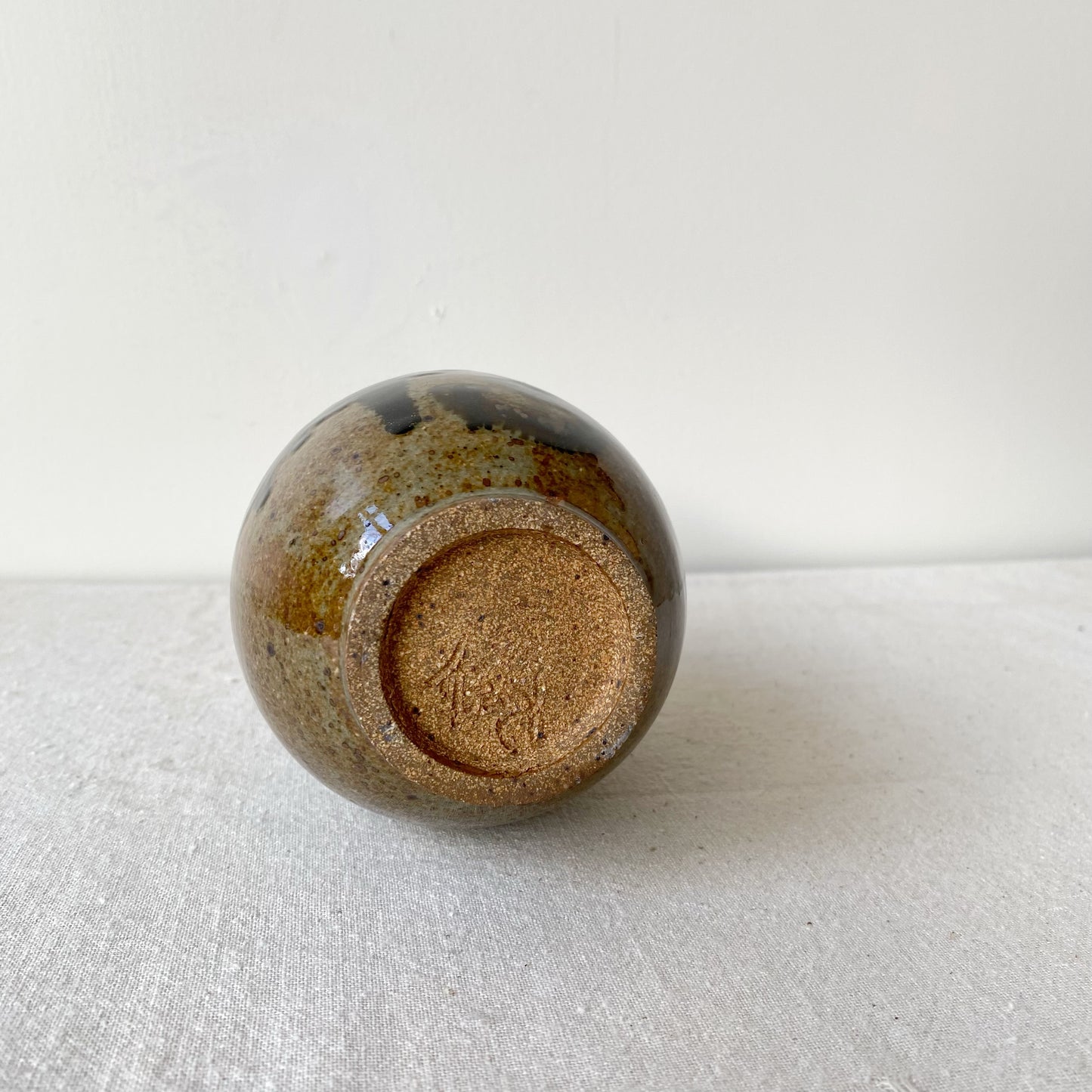 Tall Vintage Pottery Vase