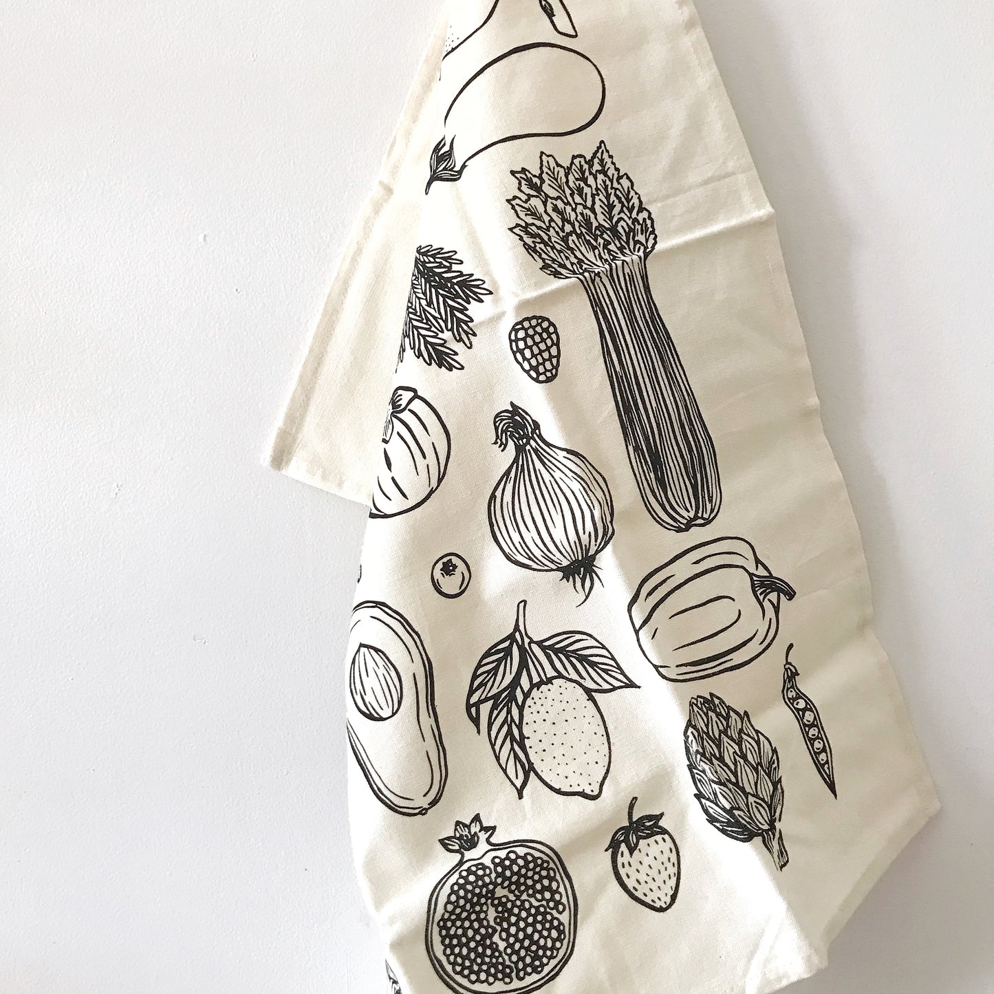 Screen Printed Tea Towel