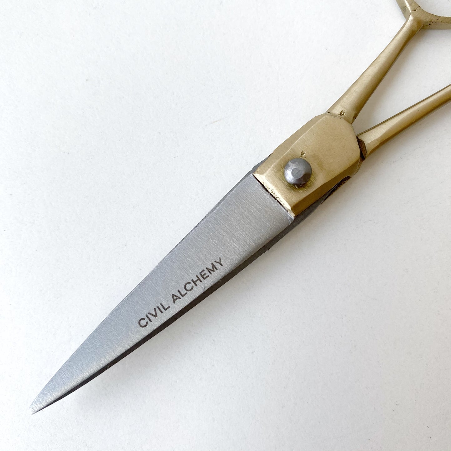Small Brass Scissors, 5"