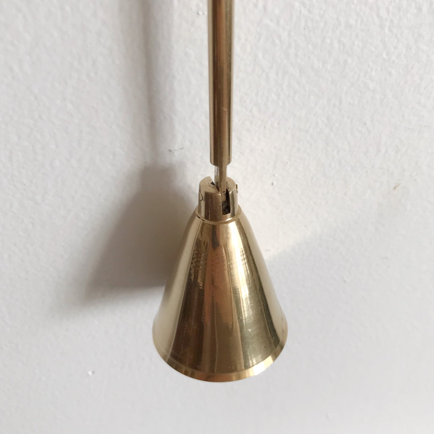 Simple Vintage Brass Candle Snuffer