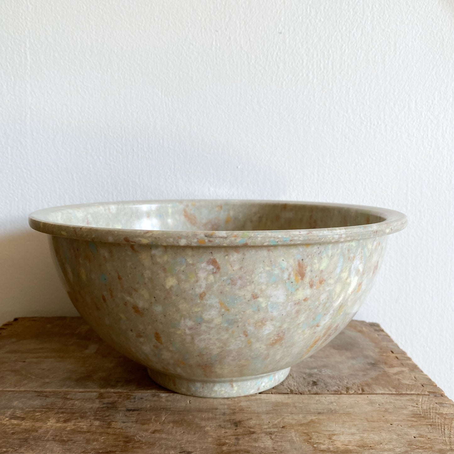 Vintage Texas Ware “Confetti” Melamine Bowl, 10”