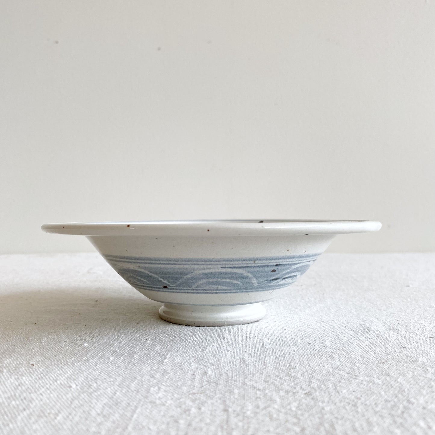 Vintage Hand-painted Dish with House