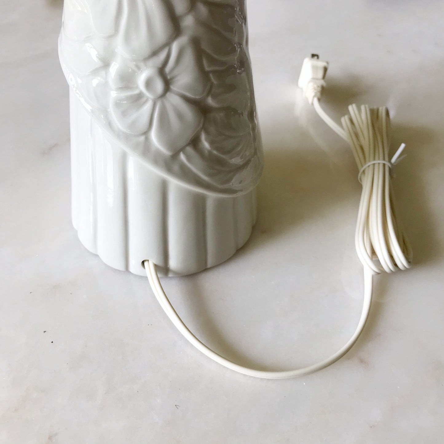 Vintage Floral Ceramic Lamp
