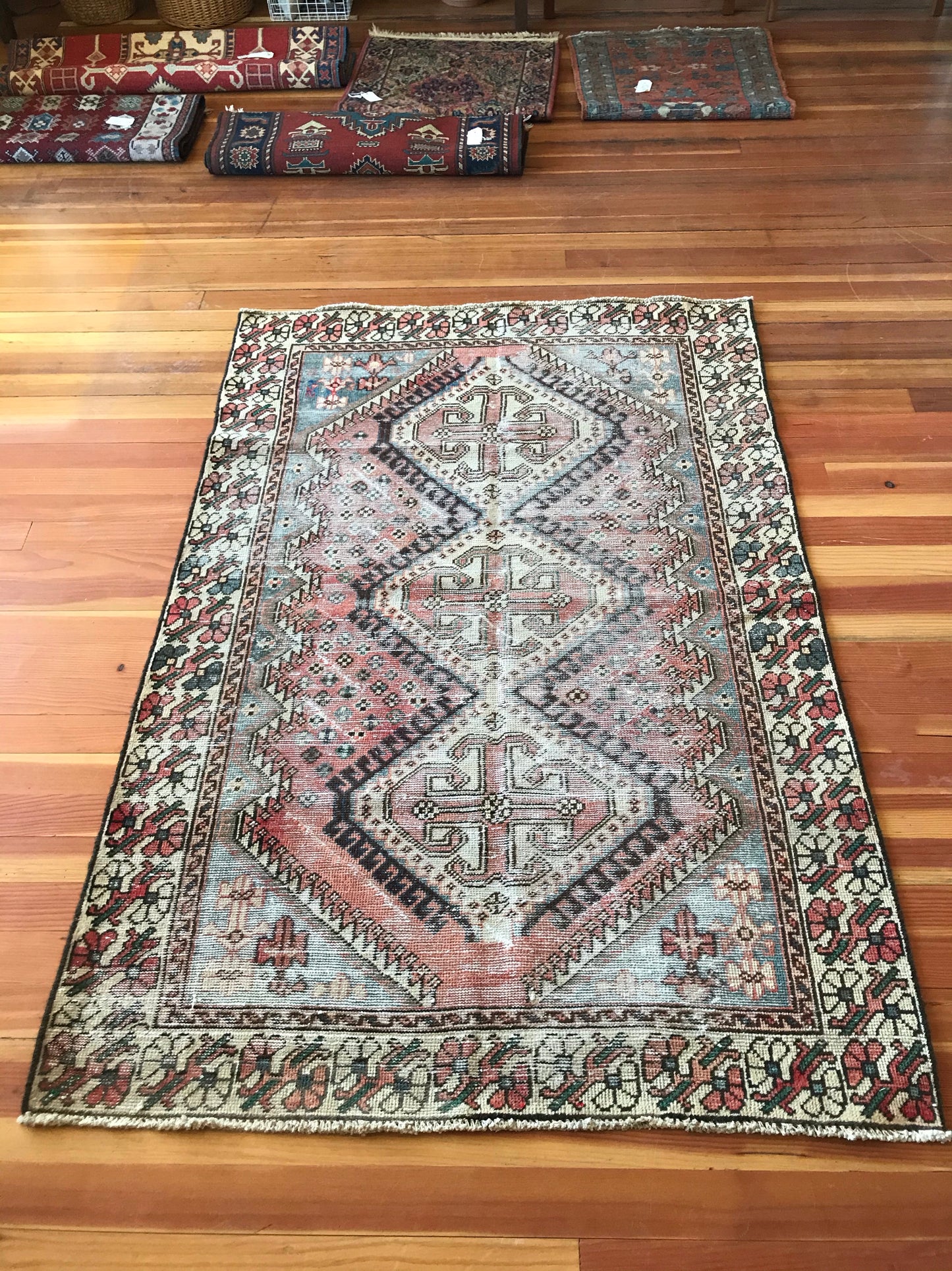 Amelia | Vintage Persian Rug | 4.1 x 6.2