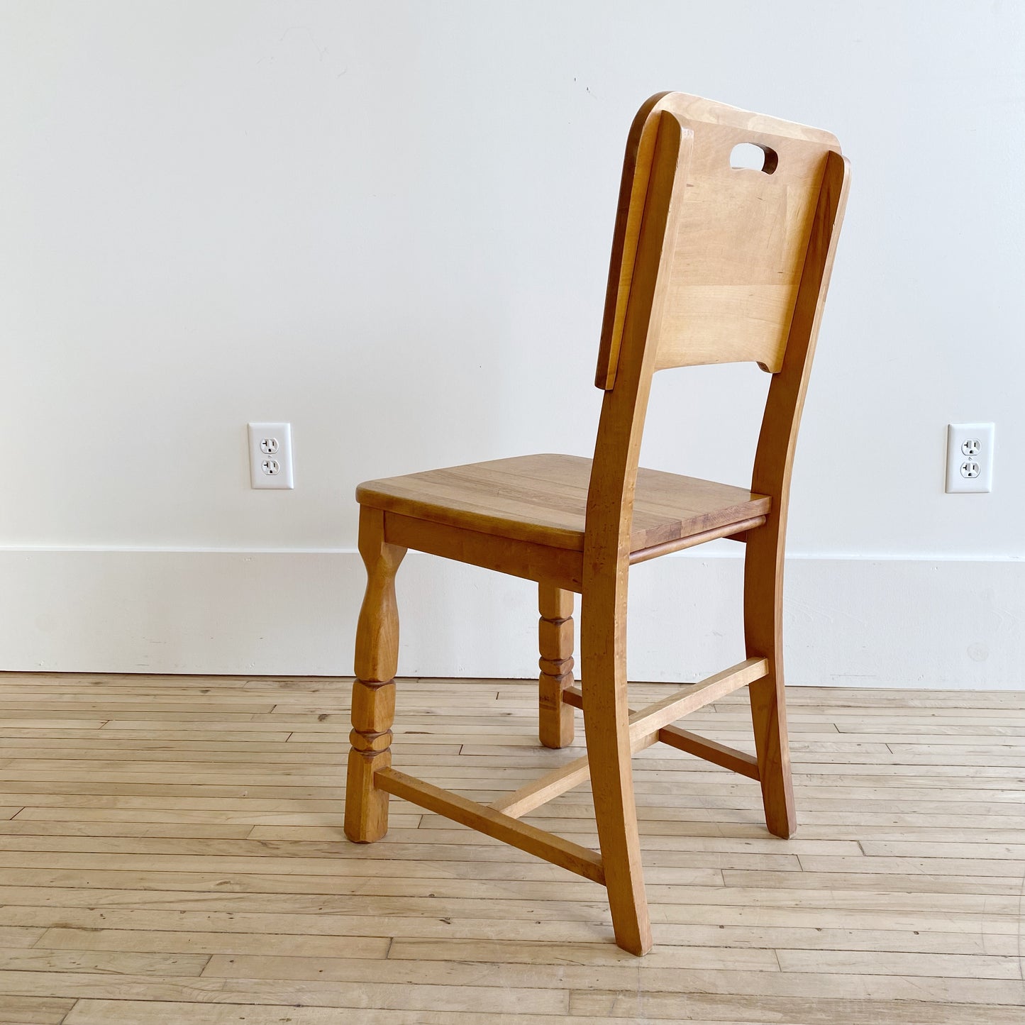 (Single) Vintage Wood "Folk" Chair, Choose
