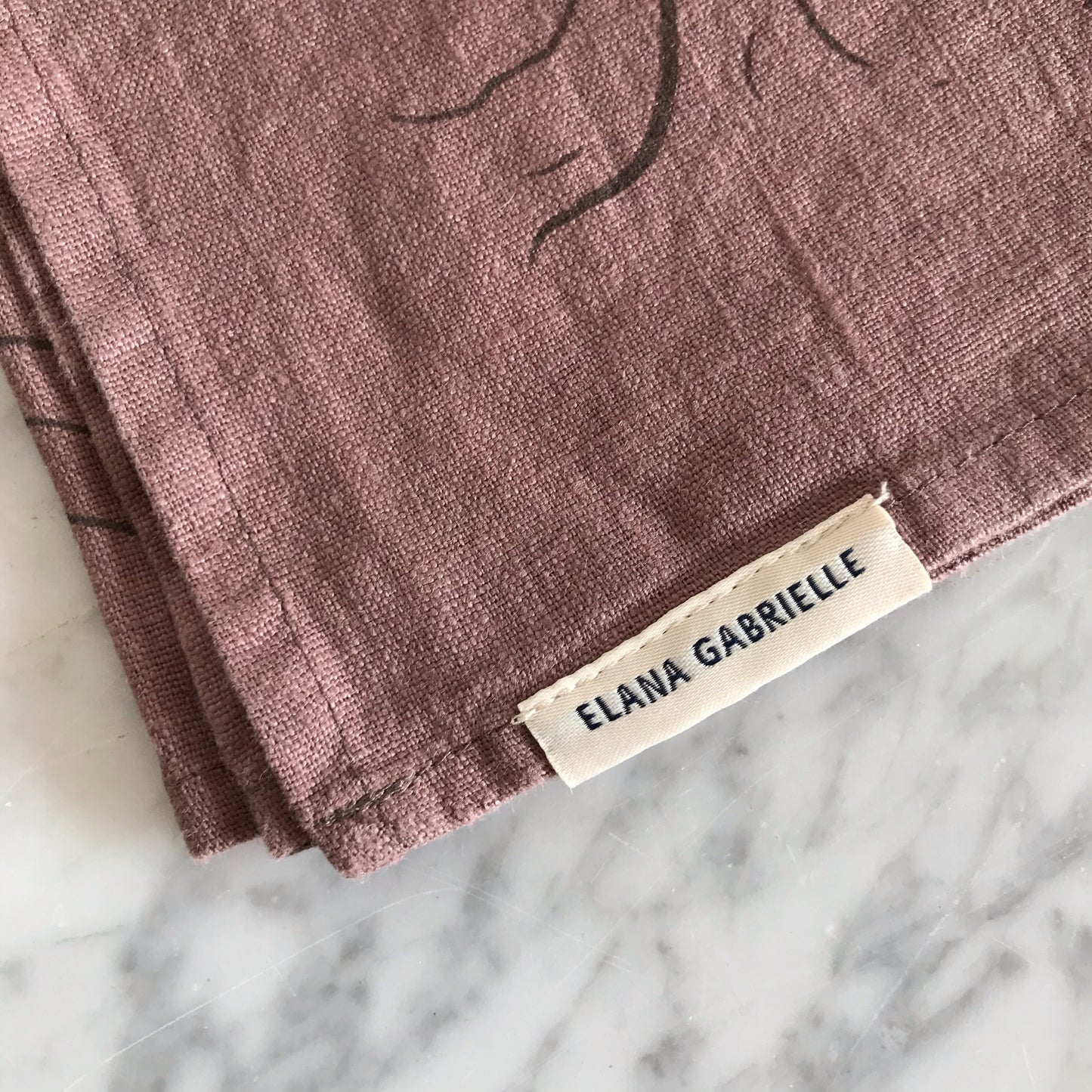 Iris Linen Tea Towel