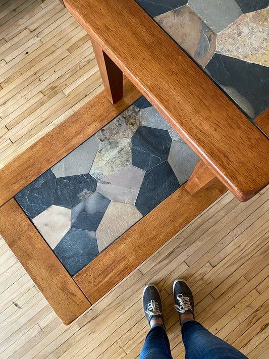1990’s Vintage Stone Tile Table