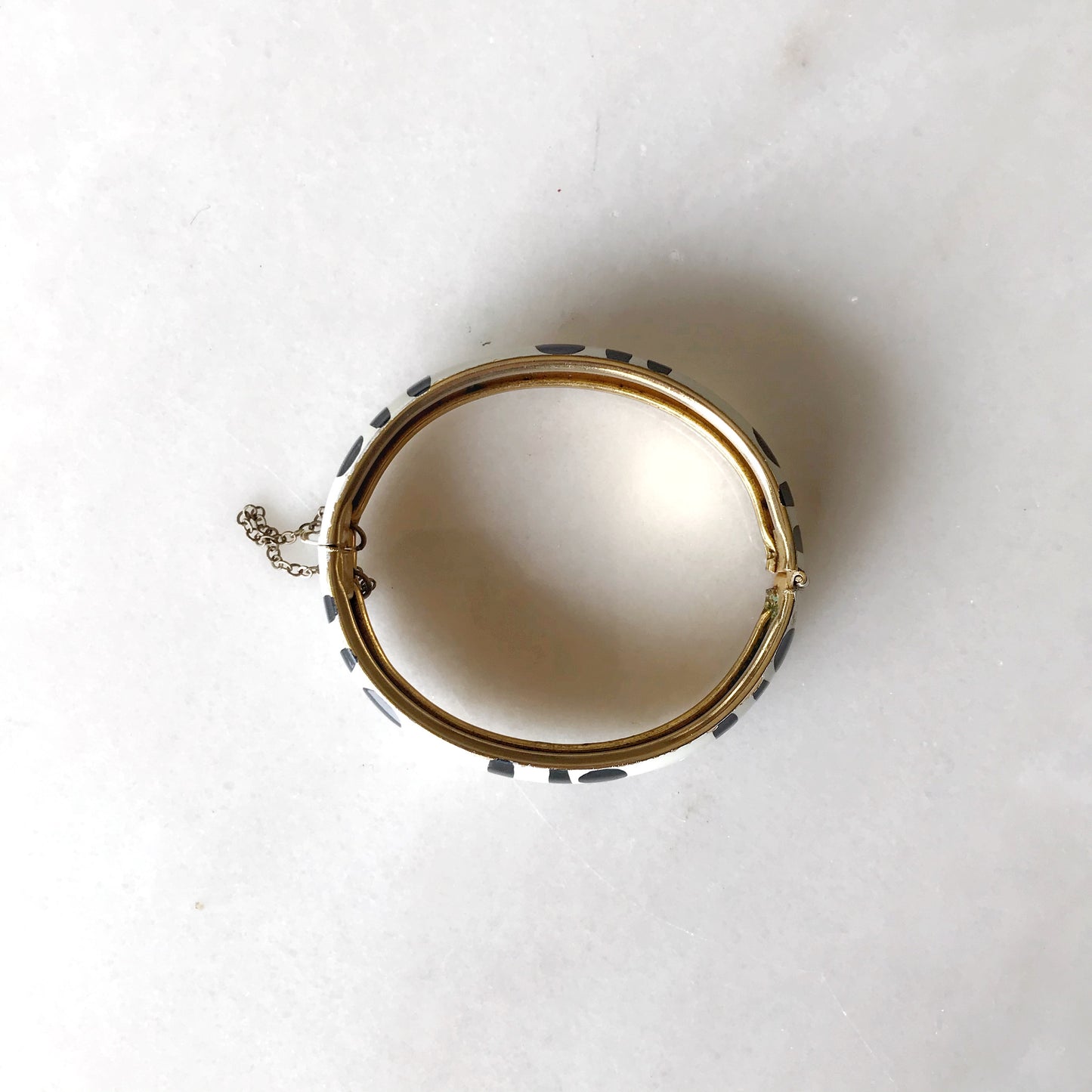 Vintage Mod Tribal Clip Bracelet