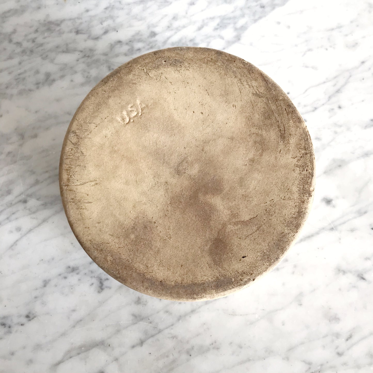 Vintage Sandy Stoneware Crock Planter