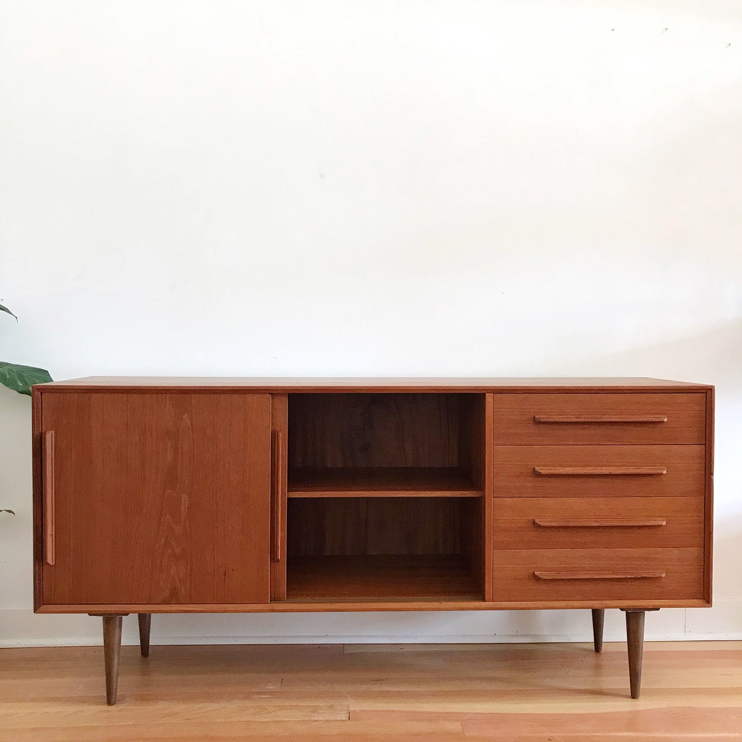 Vintage Mid Century Teak Credenza, Denmark
