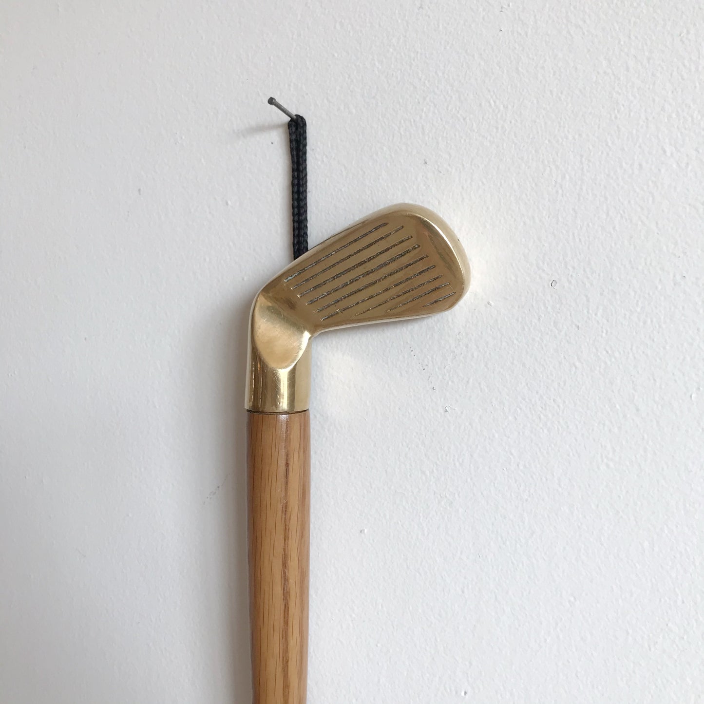 Vintage Brass Golf Club Shoehorn