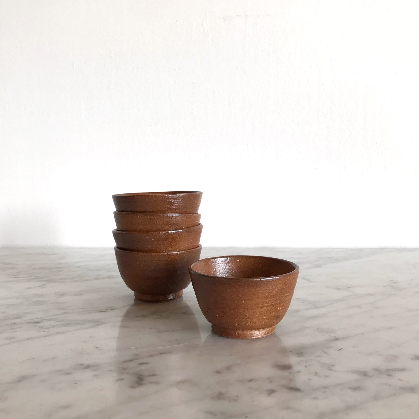 Delicate Vintage Clay Tea Set