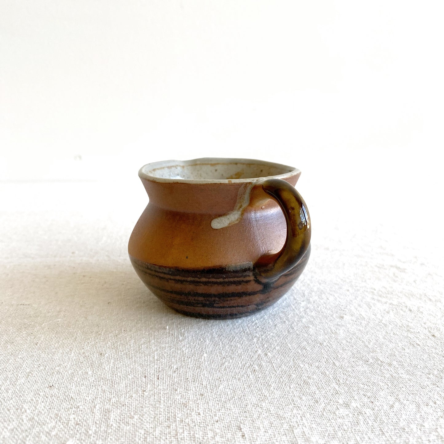 Small Japanese Stoneware Creamer