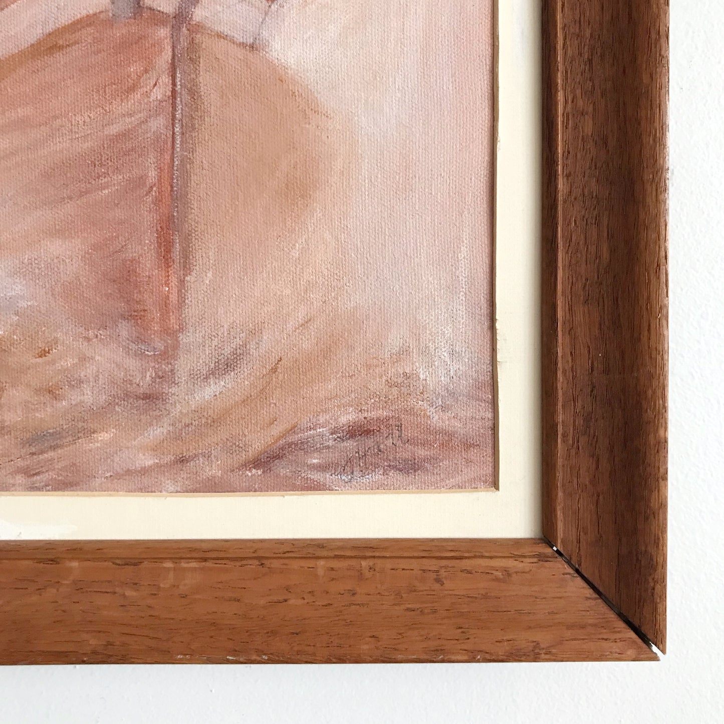Original Framed Painting of a Ship