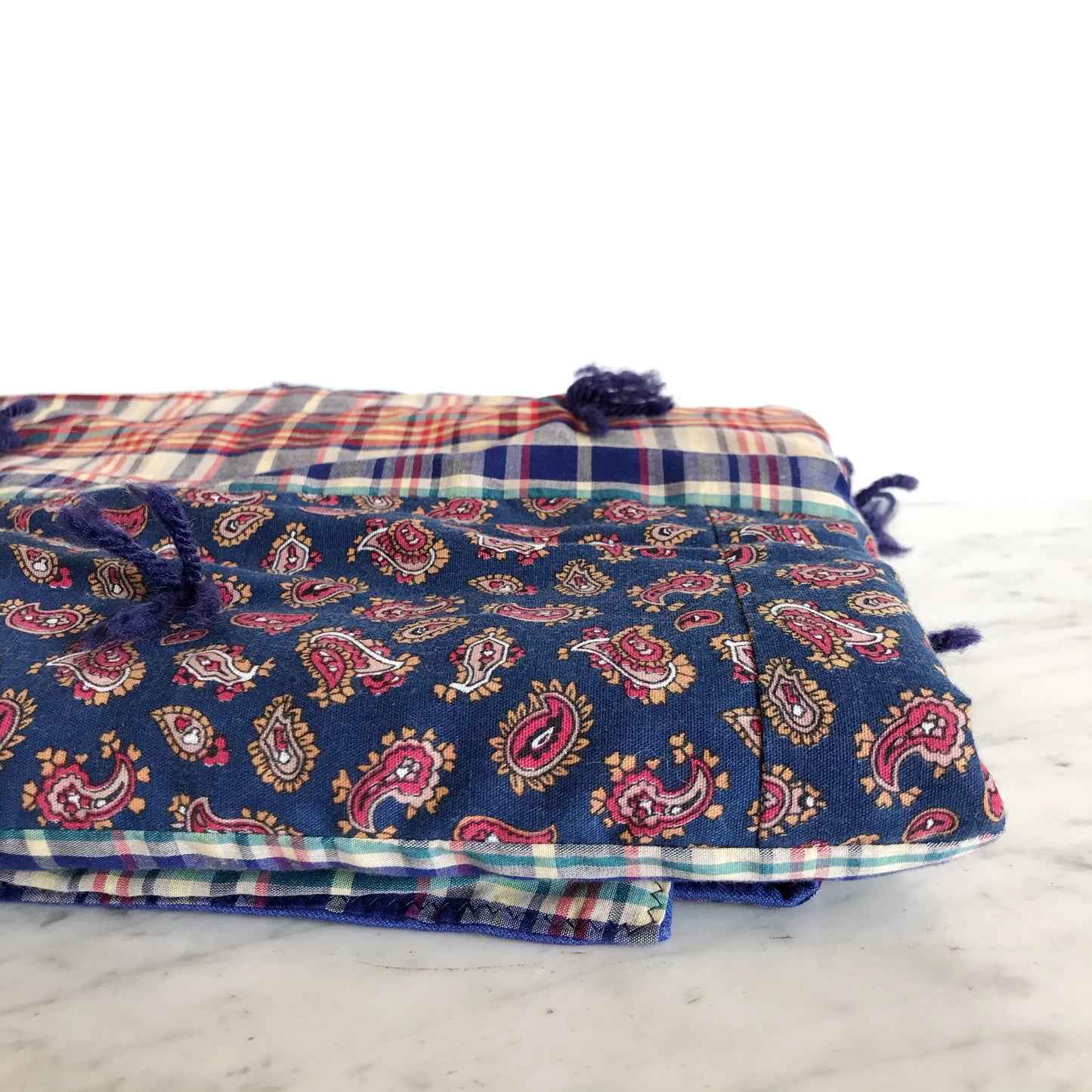 Blue Plaid Quilt