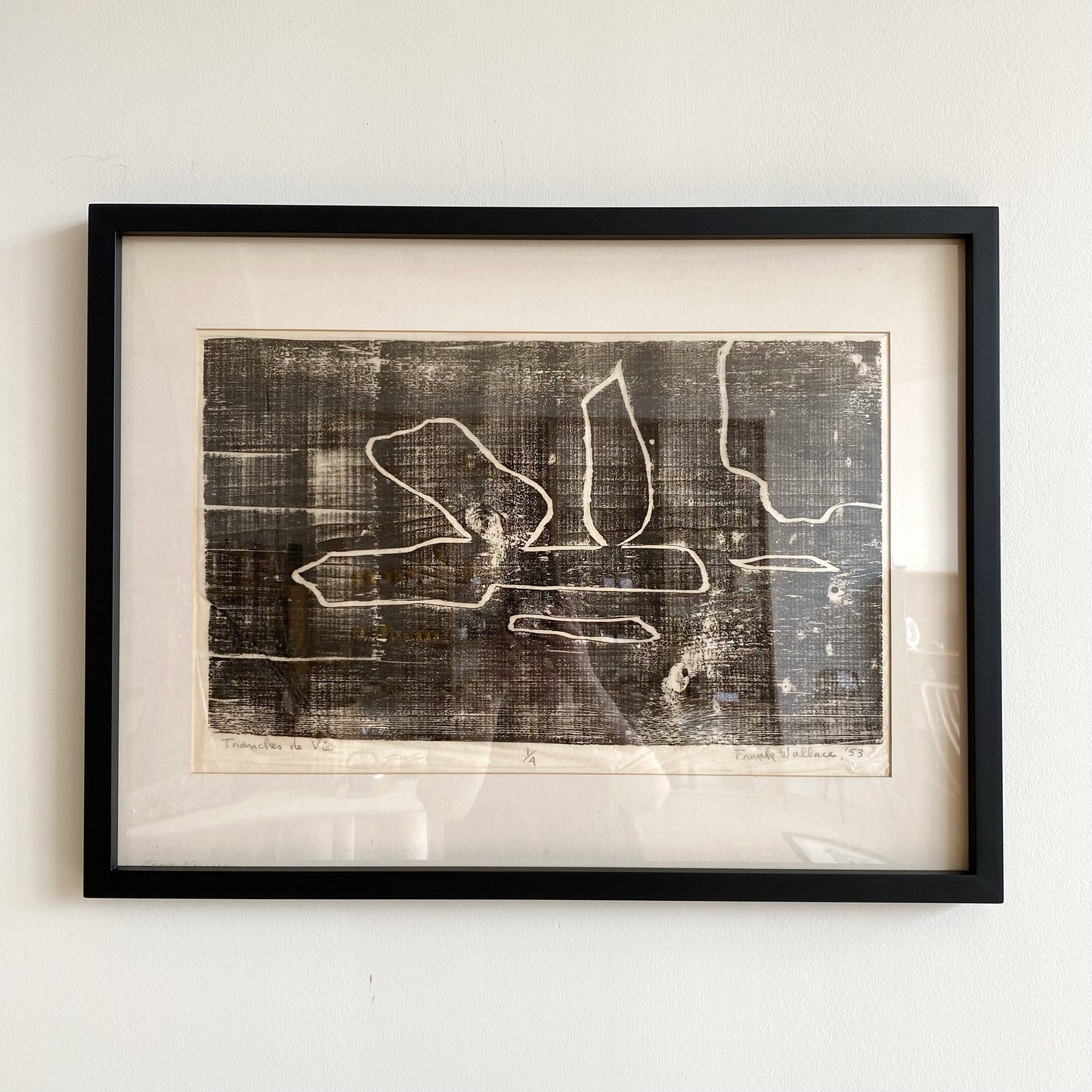 "Tranches De Vie" : Vintage Original Print by Frank Wallace