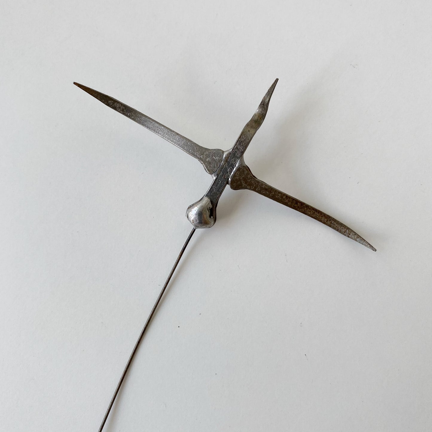Vintage Bird on Wire Sculpture