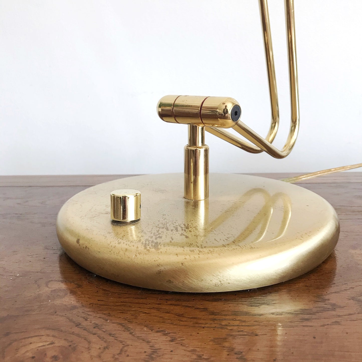 70's Vintage Gold Desk Lamp