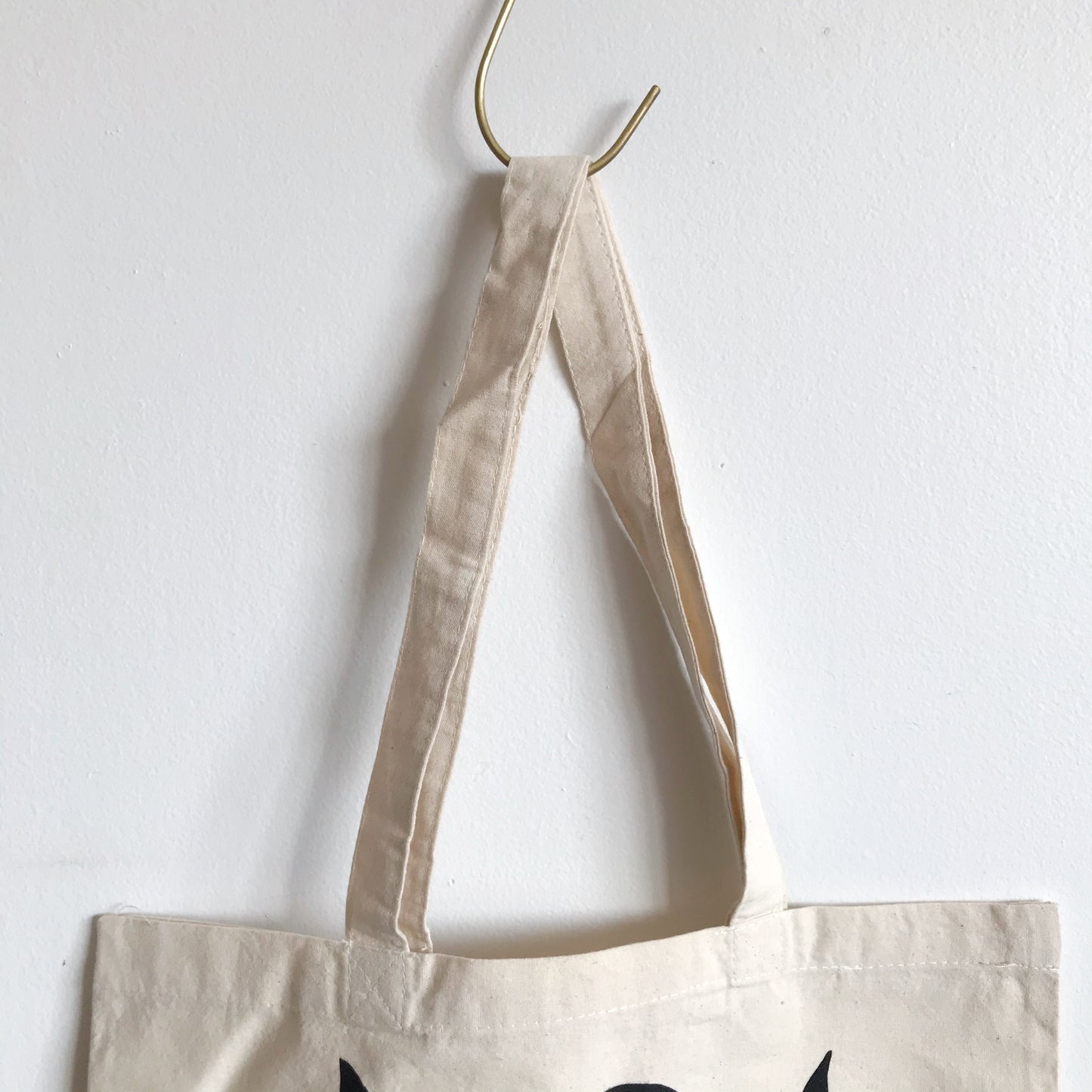 Reusable Cotton "Vine" Tote Bag