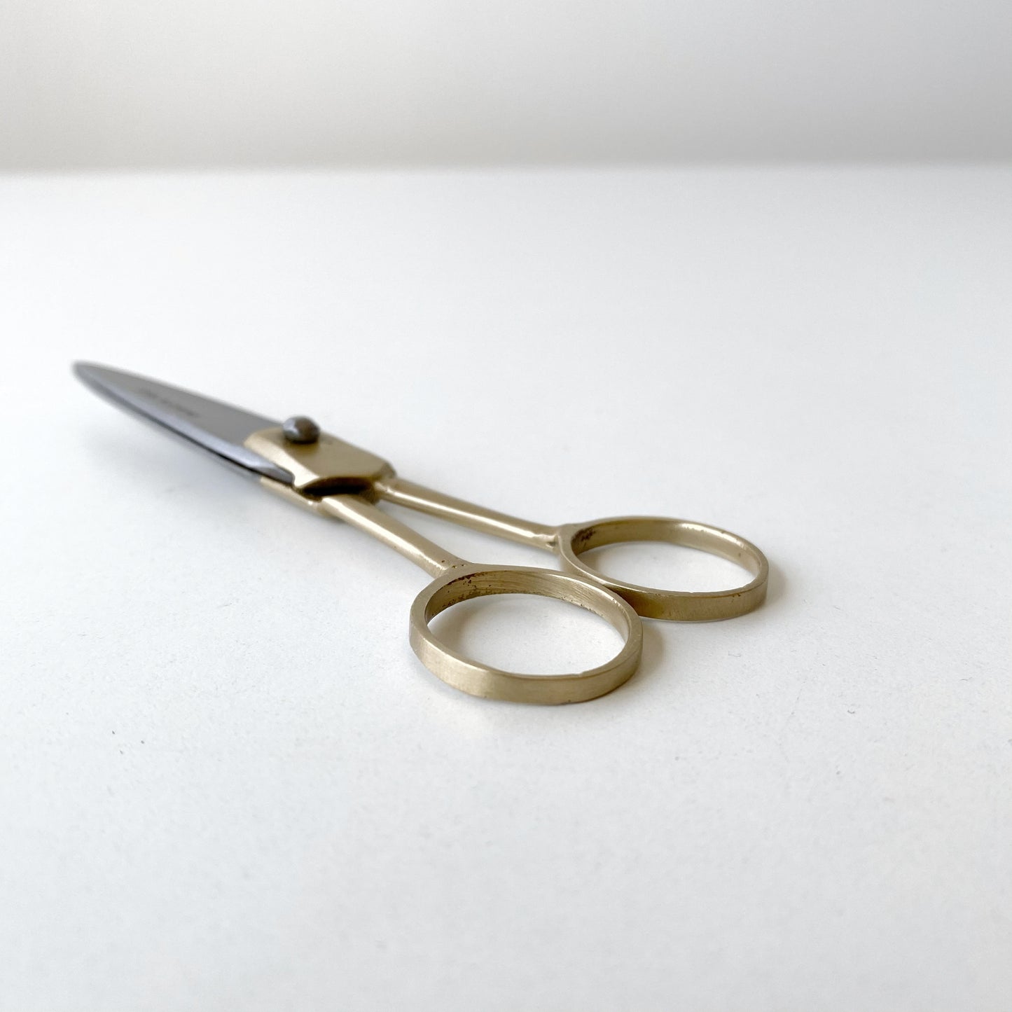 Small Brass Scissors, 5"