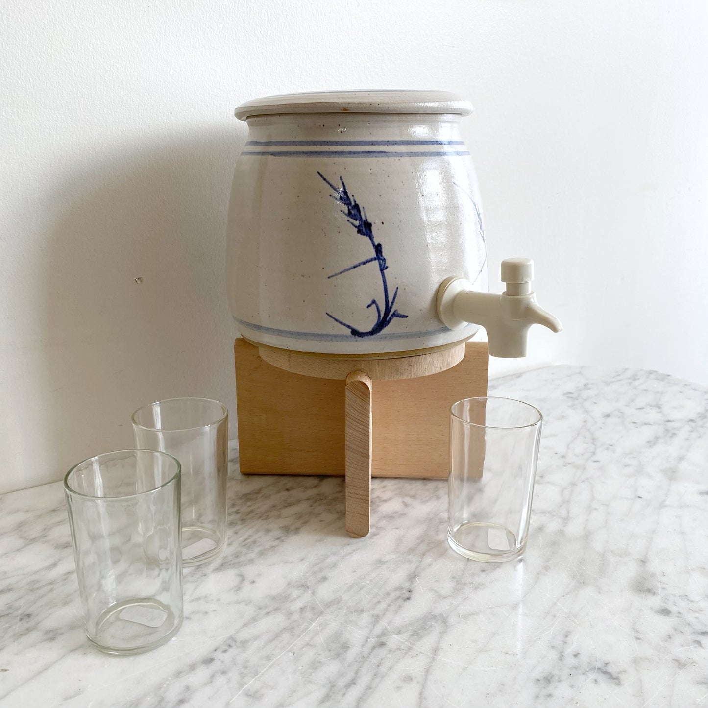 Vintage Stoneware Water Dispenser