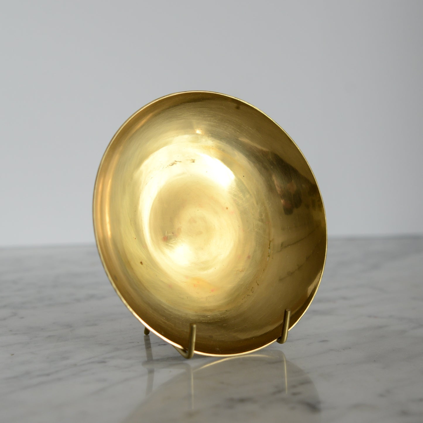 Simple Vintage Brass Dish