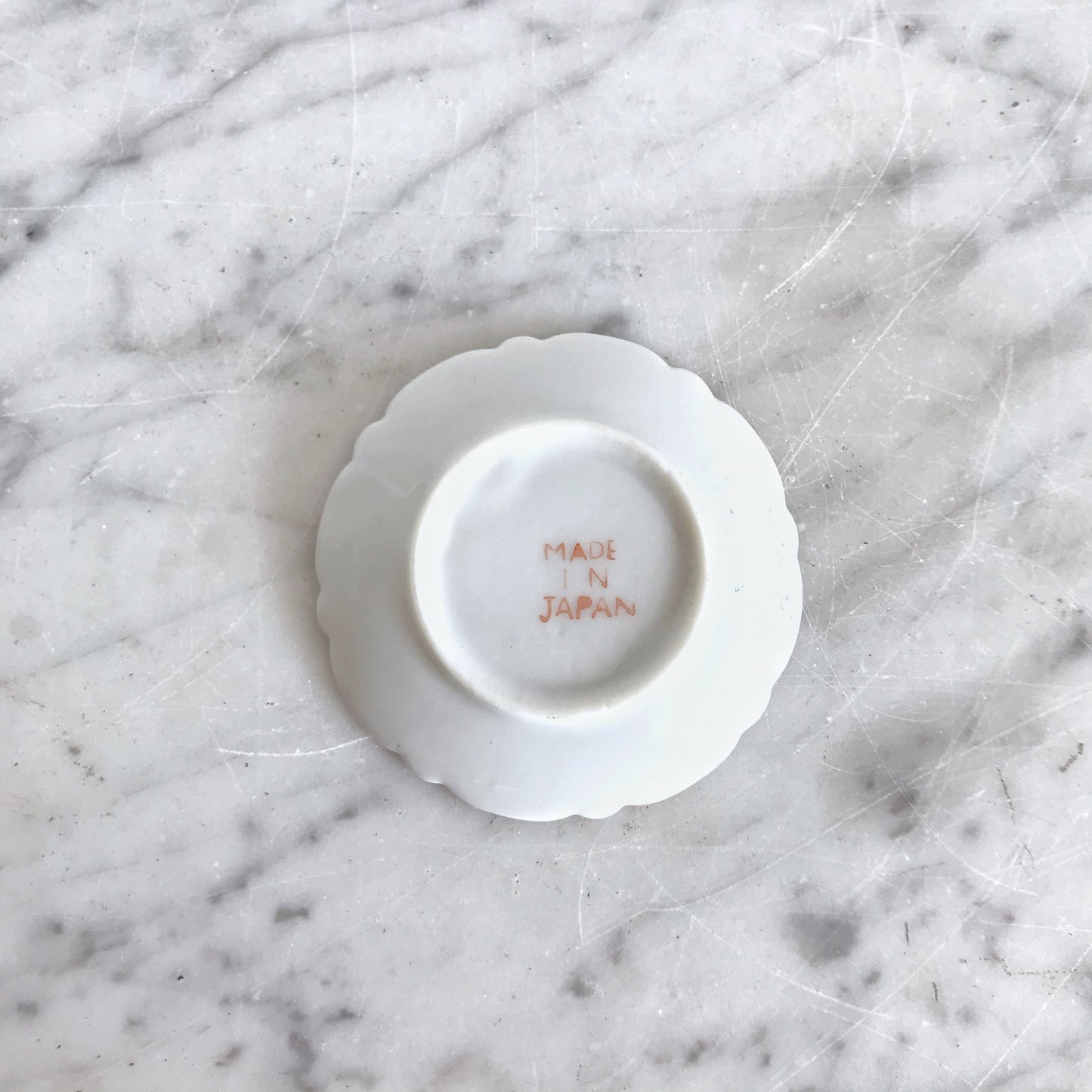 Tiny Vintage Porcelain Dish, Japan