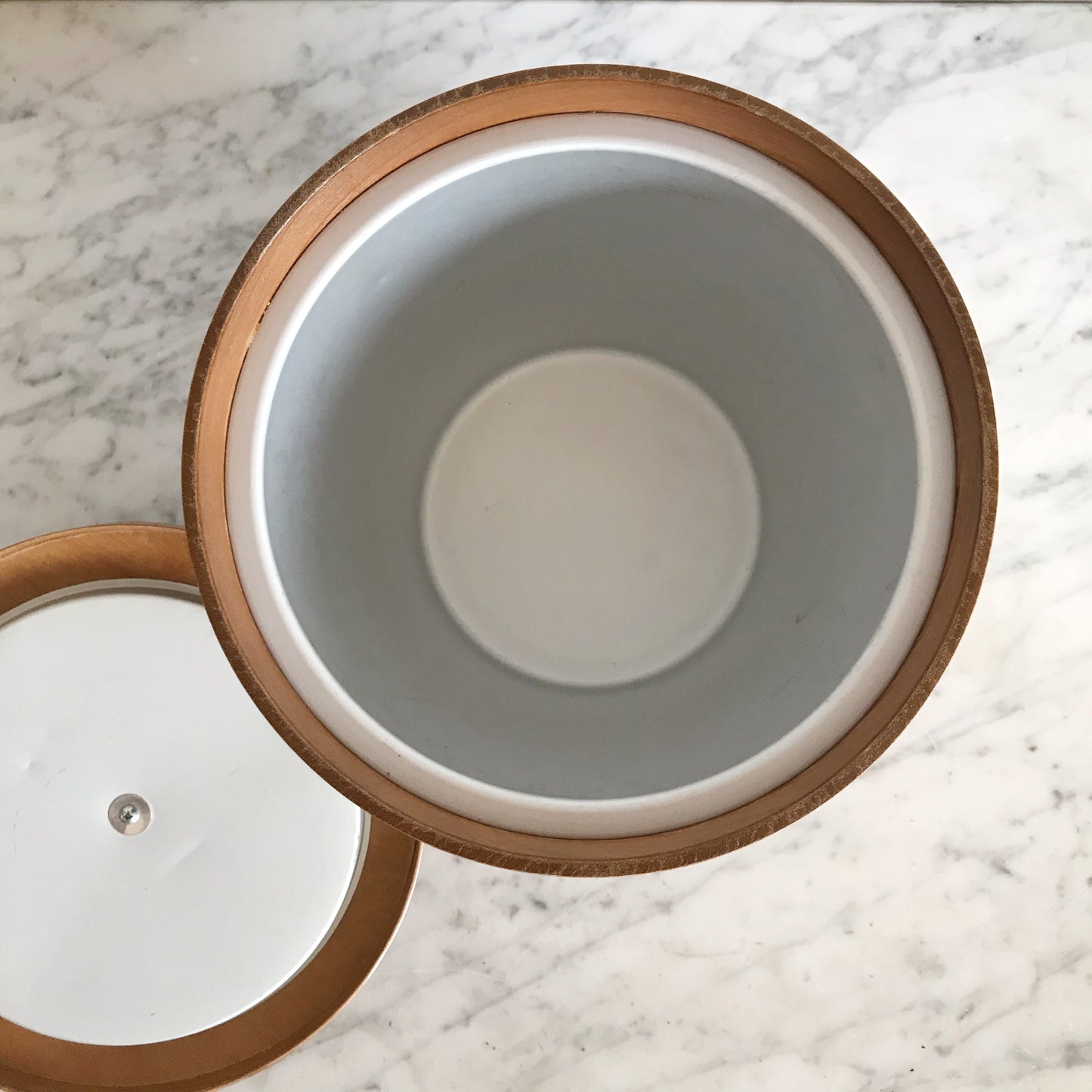 Vintage MCM Teak Ice Bucket