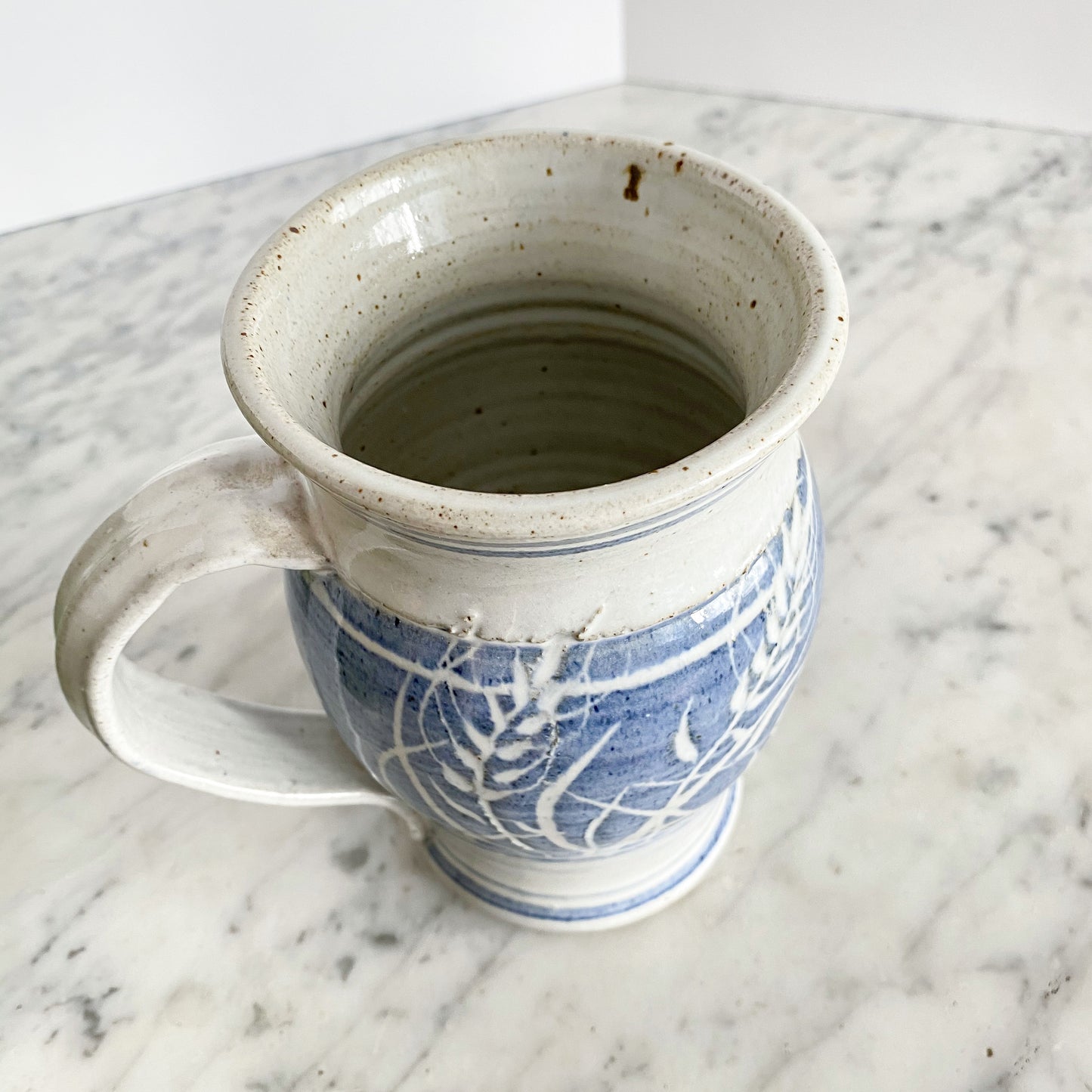 Vintage “Harvest” Clay Pitcher, 6.25”