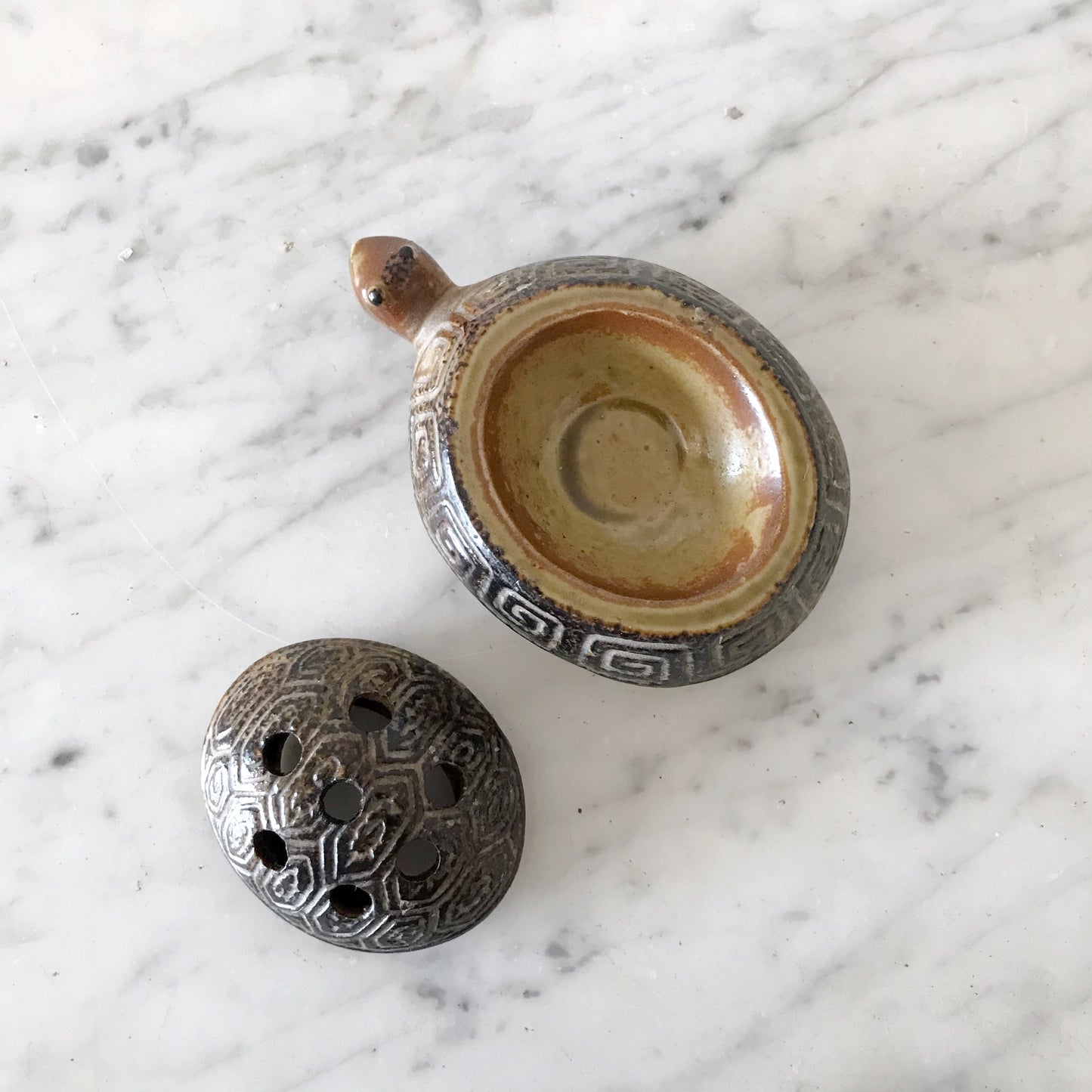 Ceramic Turtle Cone Incense Burner