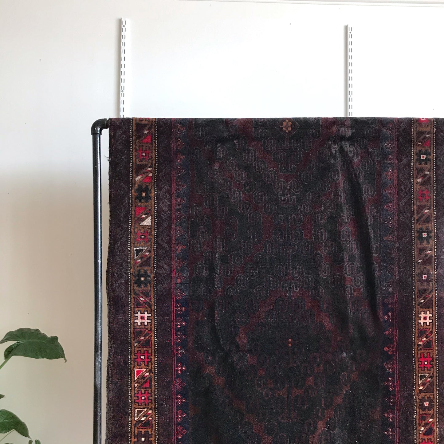 “SHILOH” Antique Hand-knotted Rug (3.9 x 6.4)