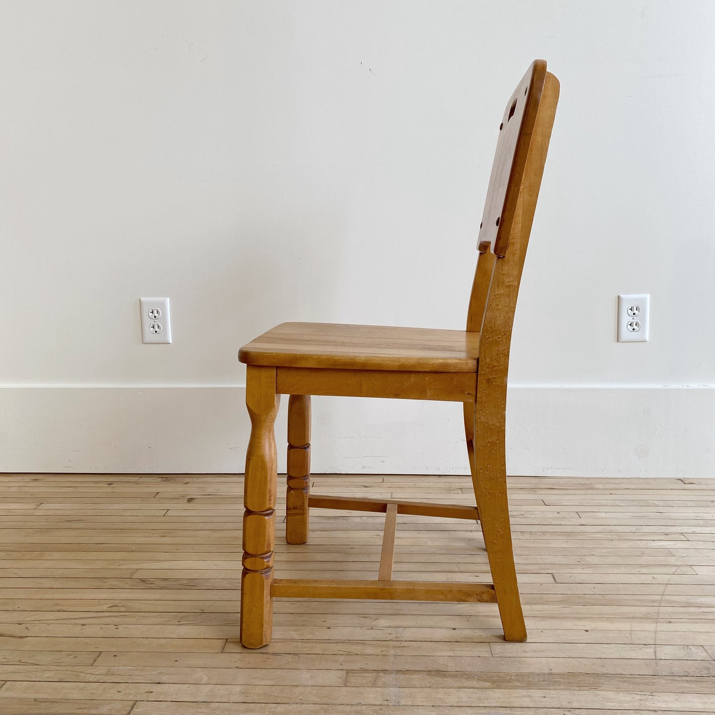 (Single) Vintage Wood "Folk" Chair, Choose