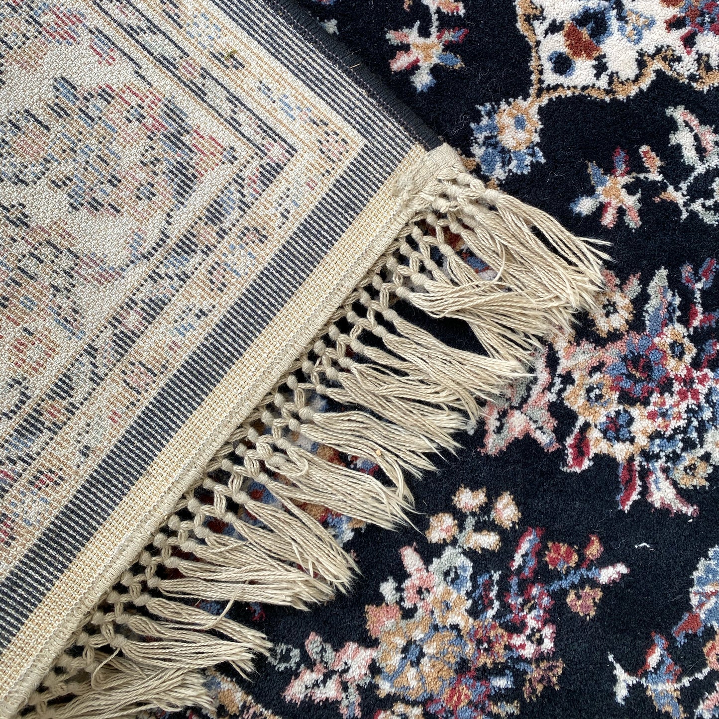 Black Area Rug (3’11” x 6’2”)