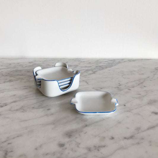 Set of Vintage Porcelain Ashtrays