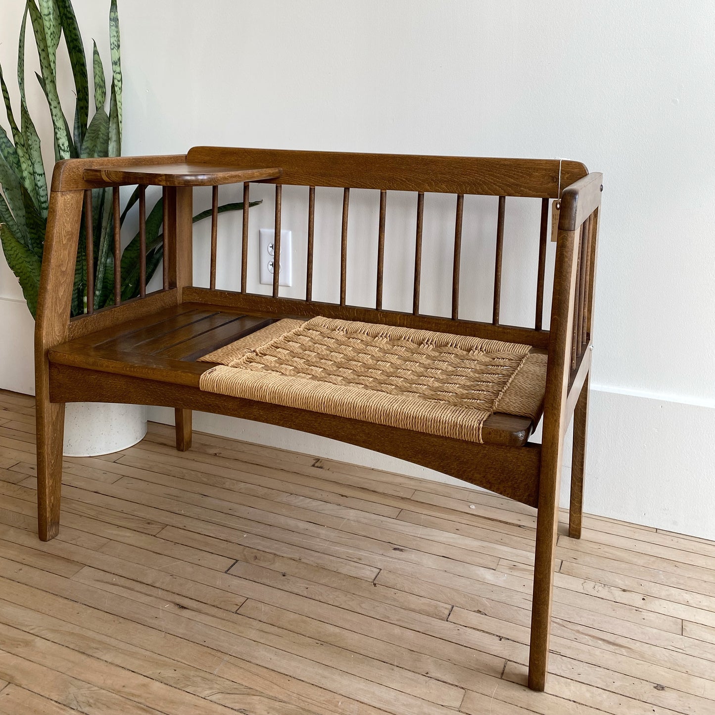 1950's Vintage “Telephone Bench”