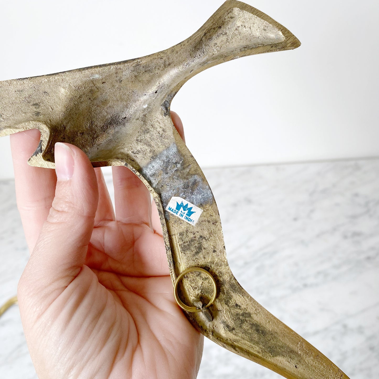 Set of Vintage Solid Brass Seagulls