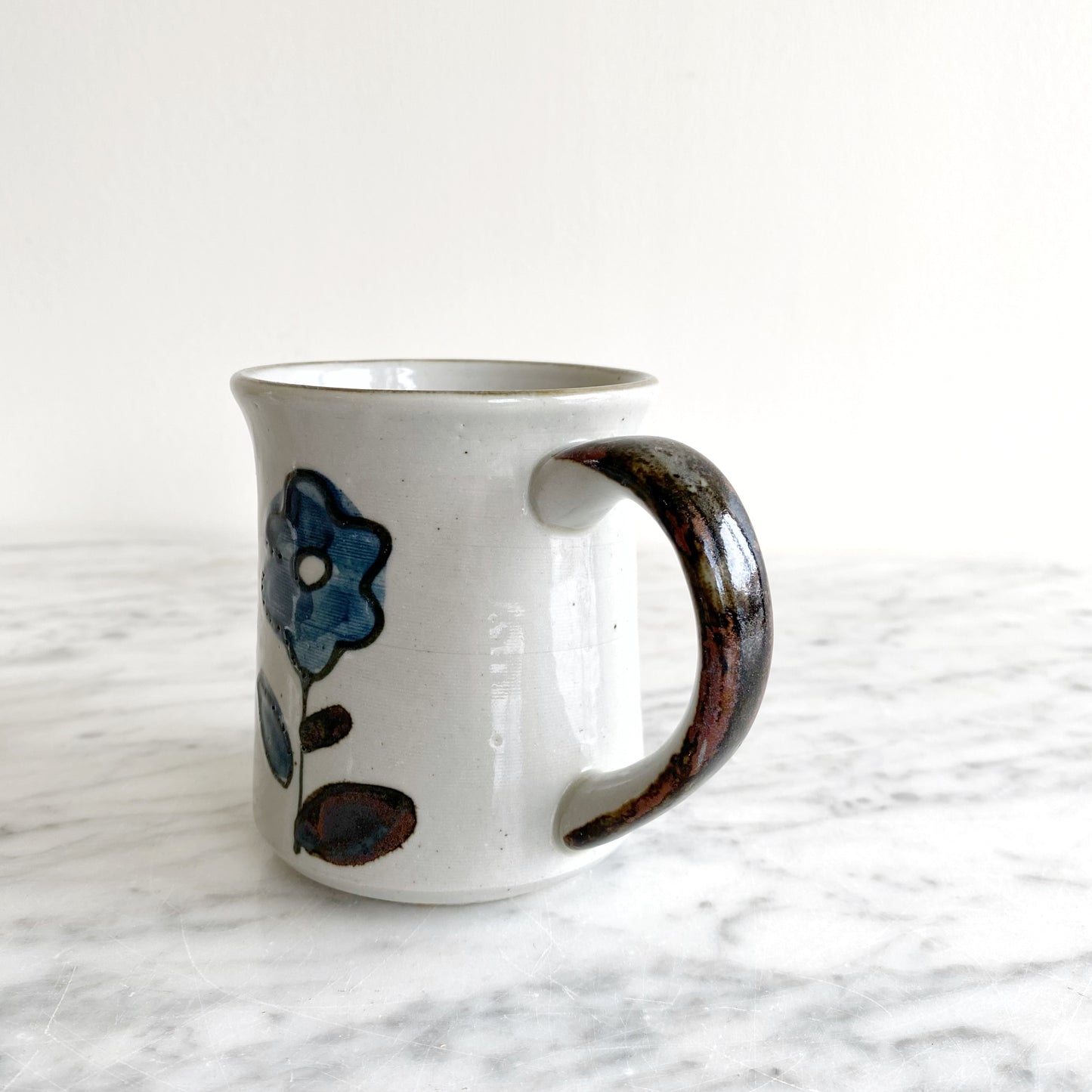 Vintage 70's Scandi Flower Coffee Mug