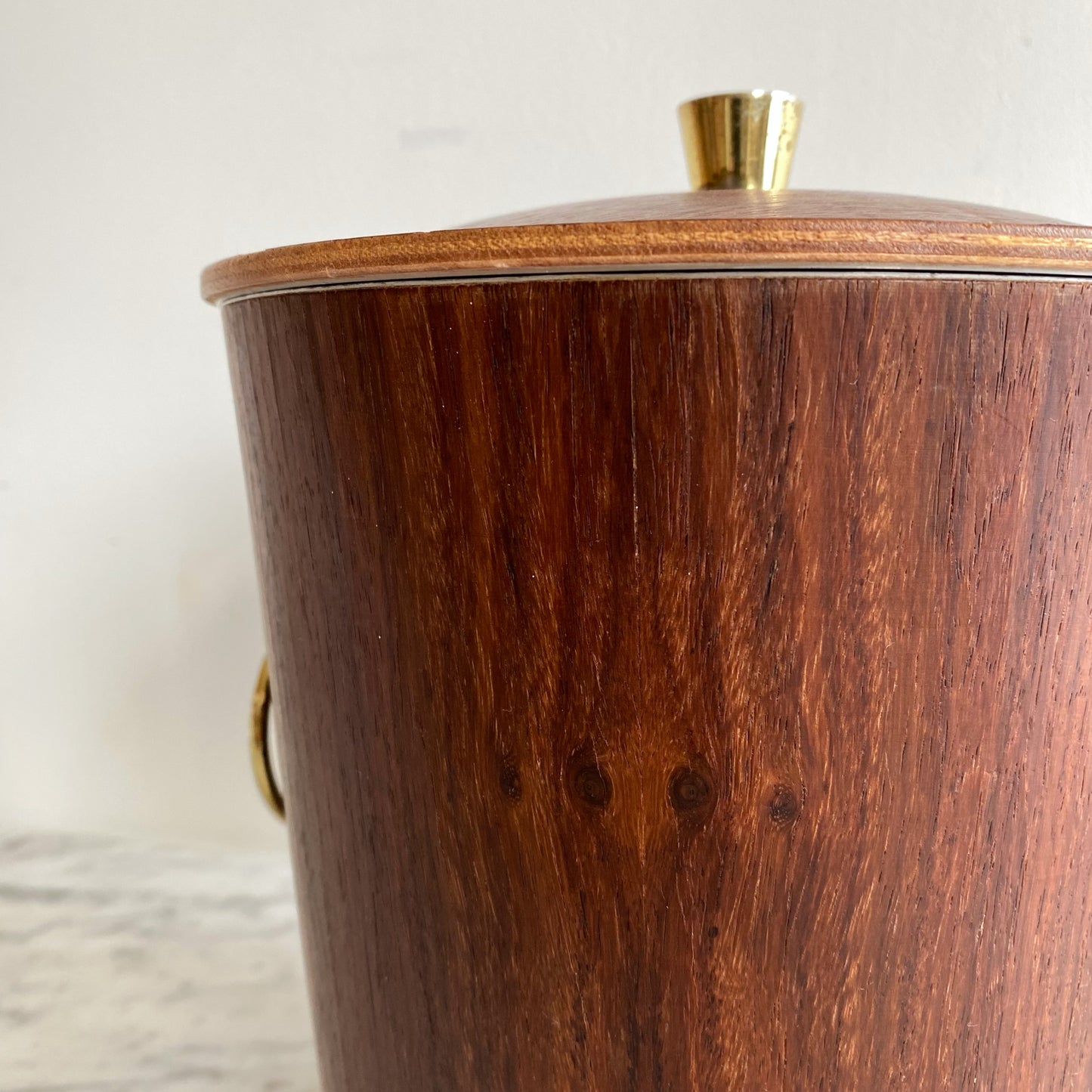 Vintage MCM Rosewood Ice Bucket