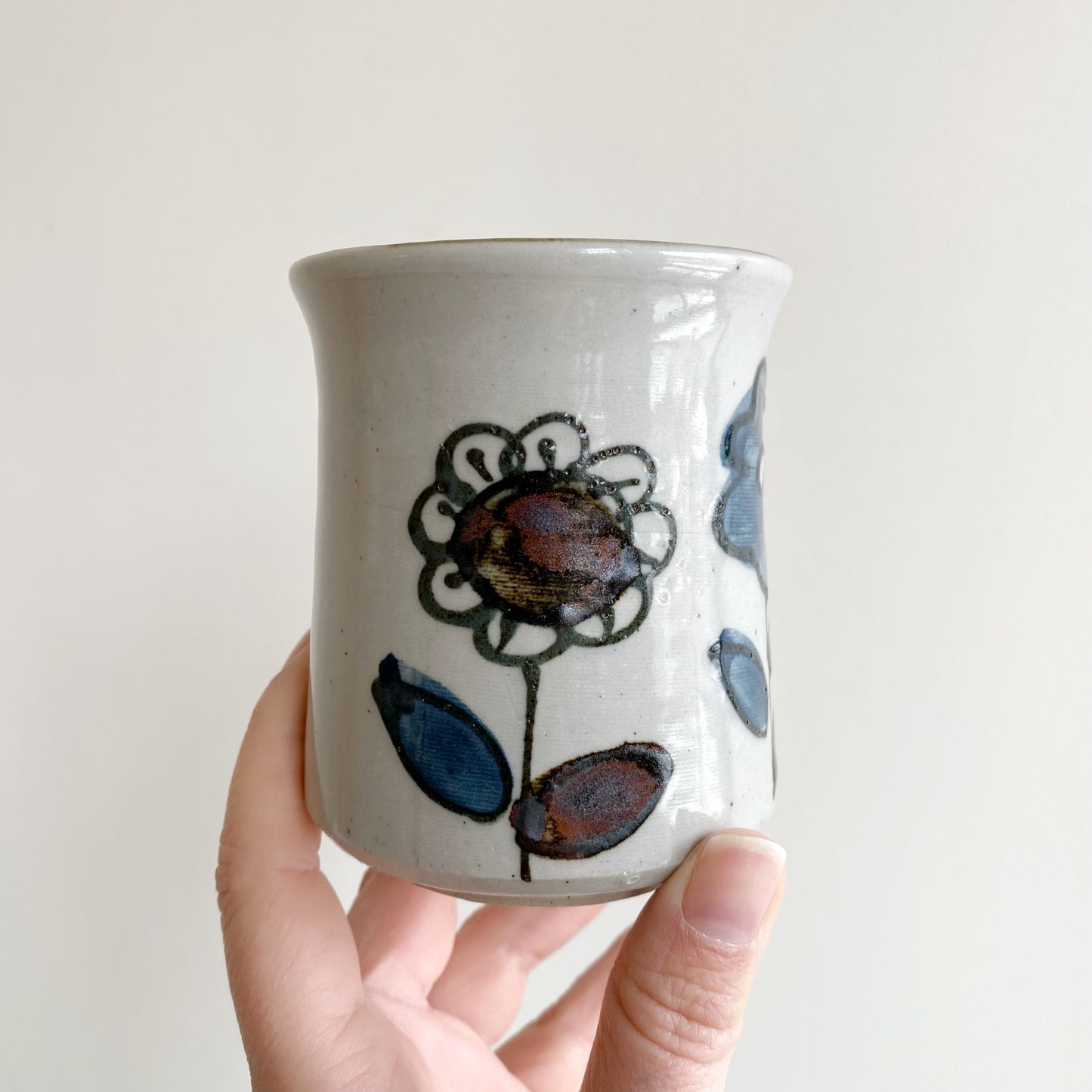 Vintage 70's Scandi Flower Coffee Mug