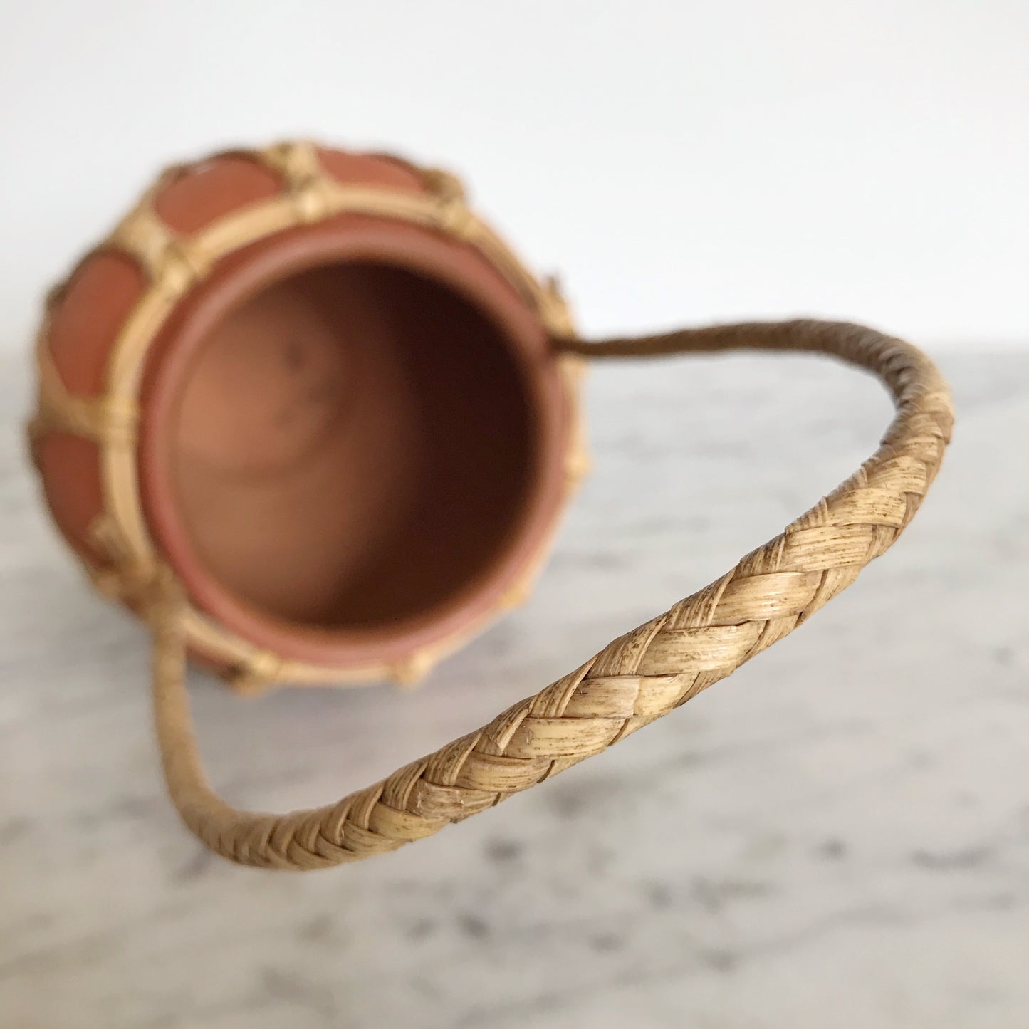 Vintage Hanging Terra-Cotta Jug
