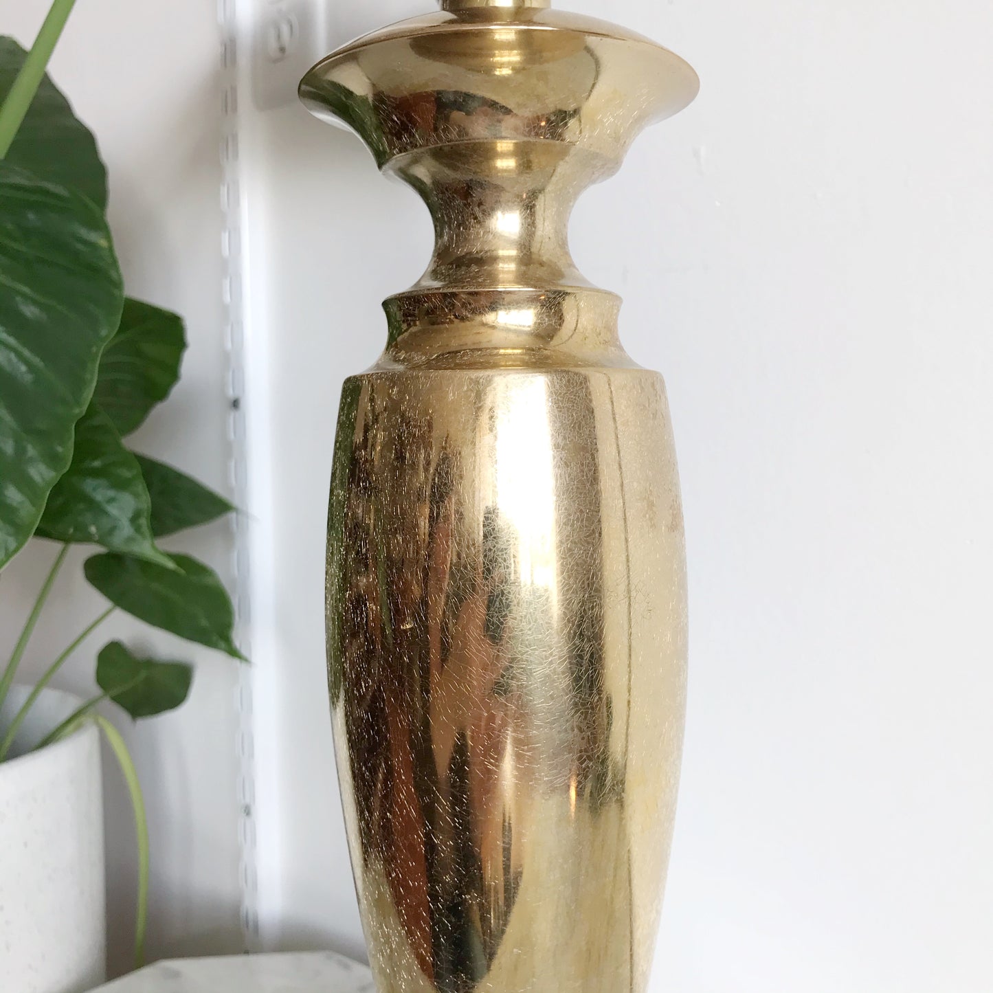 Vintage Stiffel Table Lamp with Shade