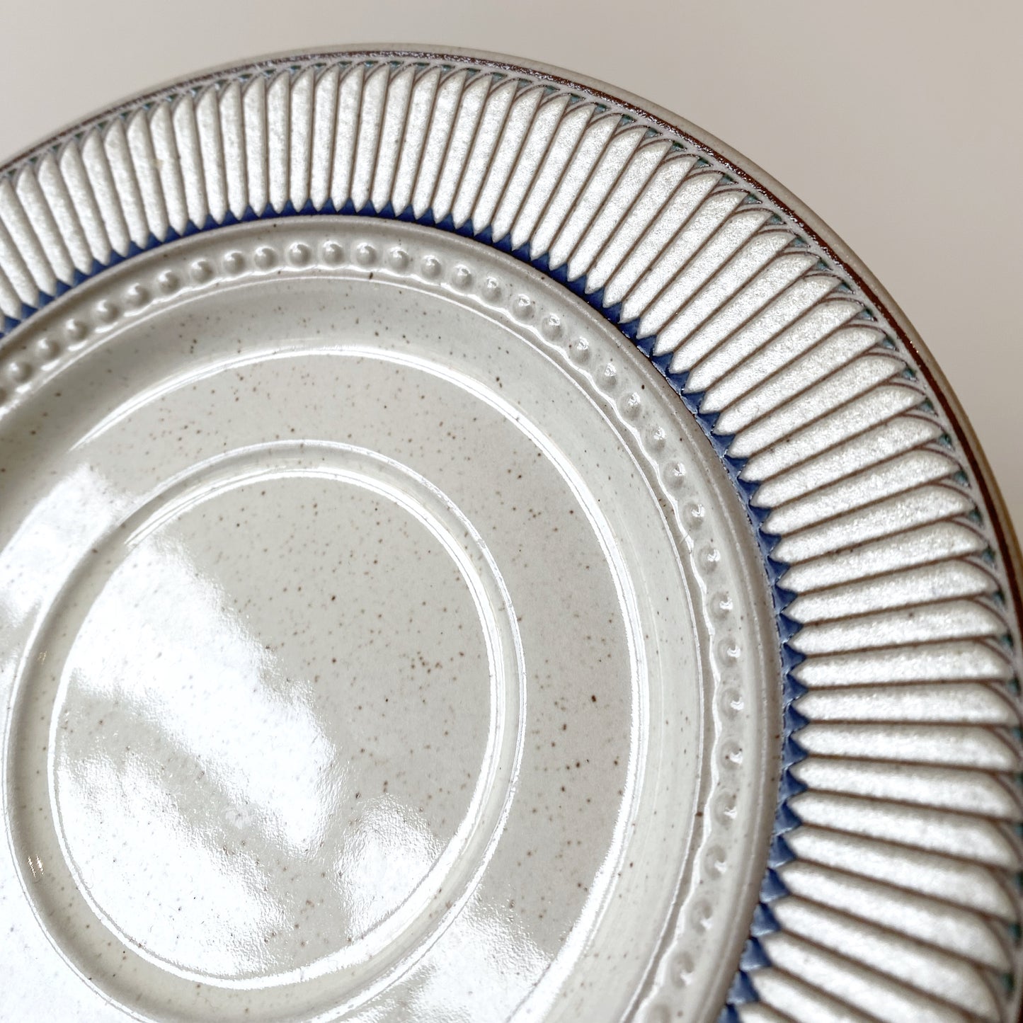 Vintage Mikasa Stone Craft Saucer