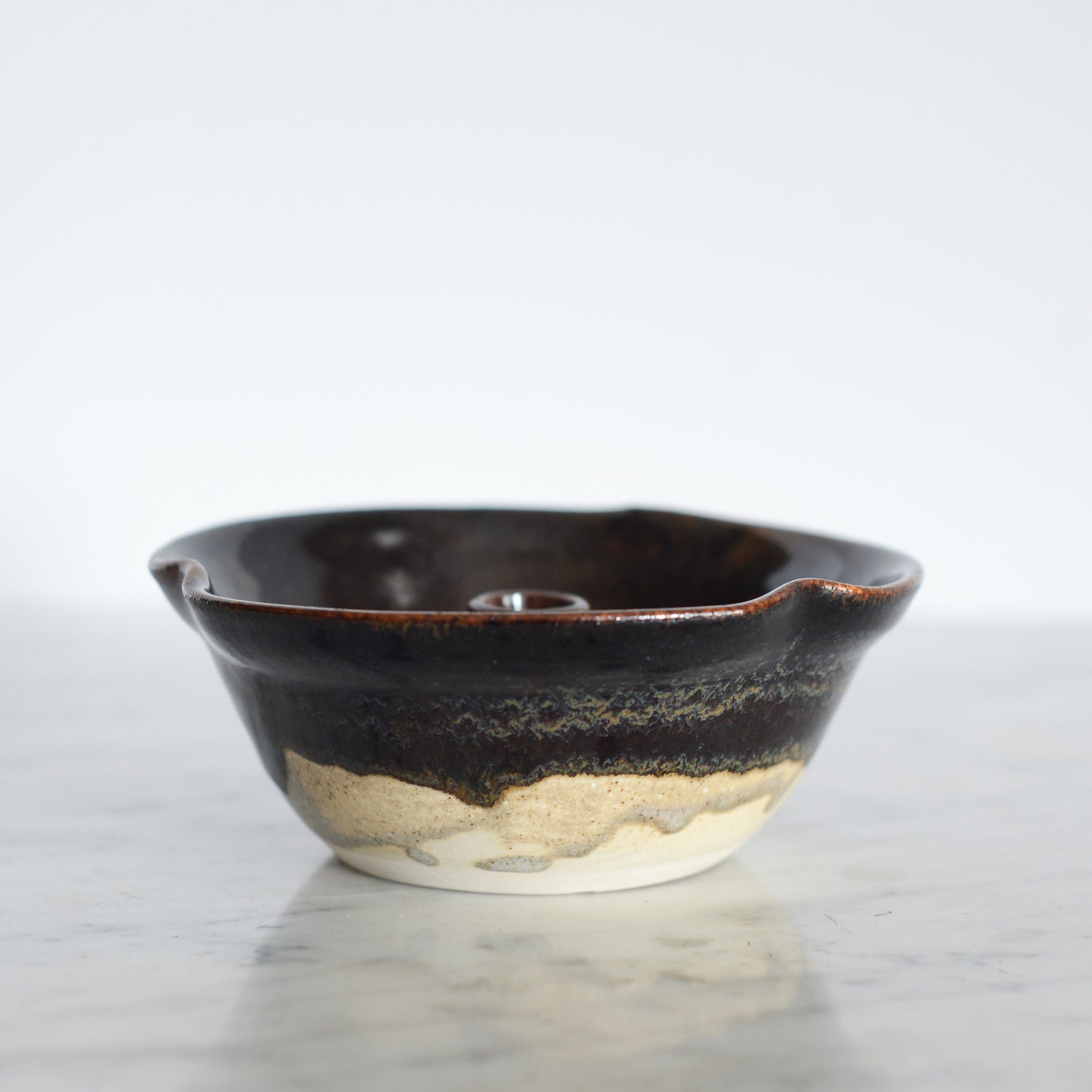 Handcrafted Pottery Bud Vase Bowl