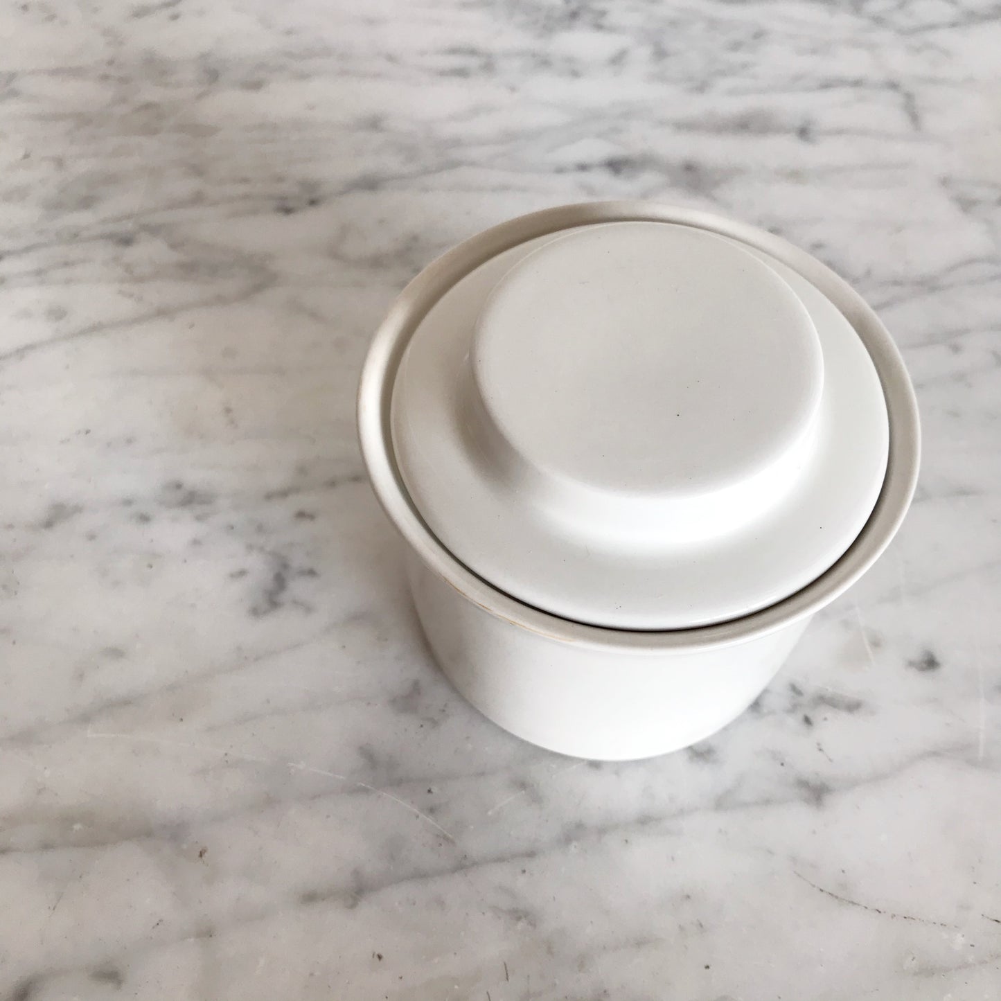 Small Vintage Porcelain Container, England