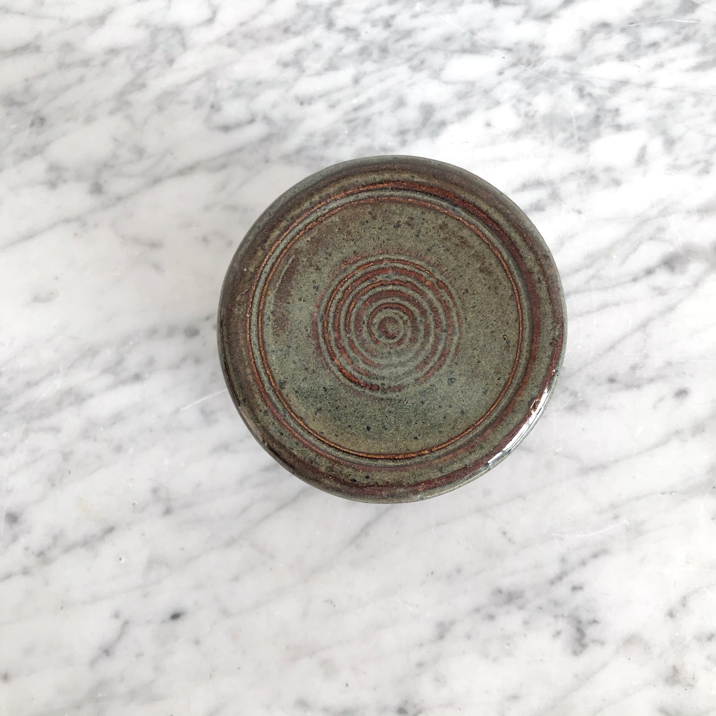 Handcrafted Stoneware French Butter Dish