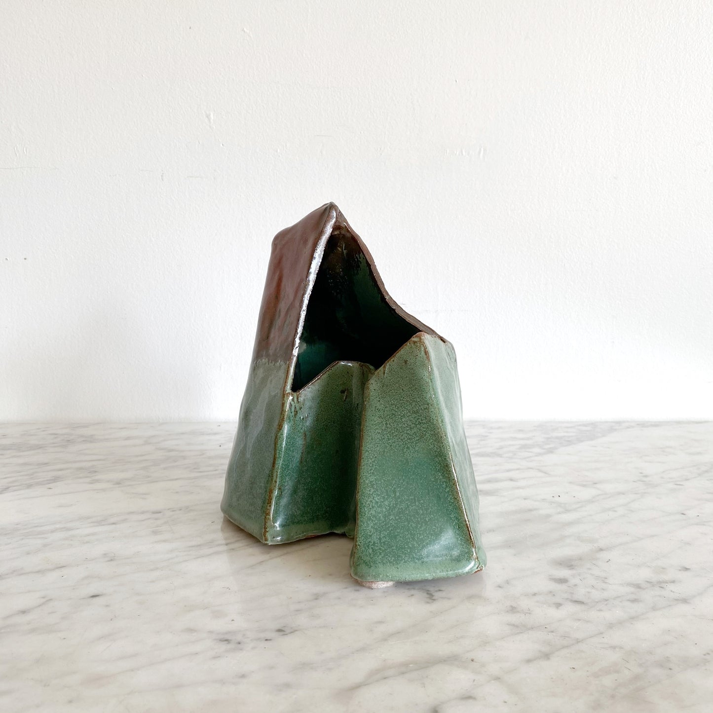 Hand-built Abstract Pottery Piece