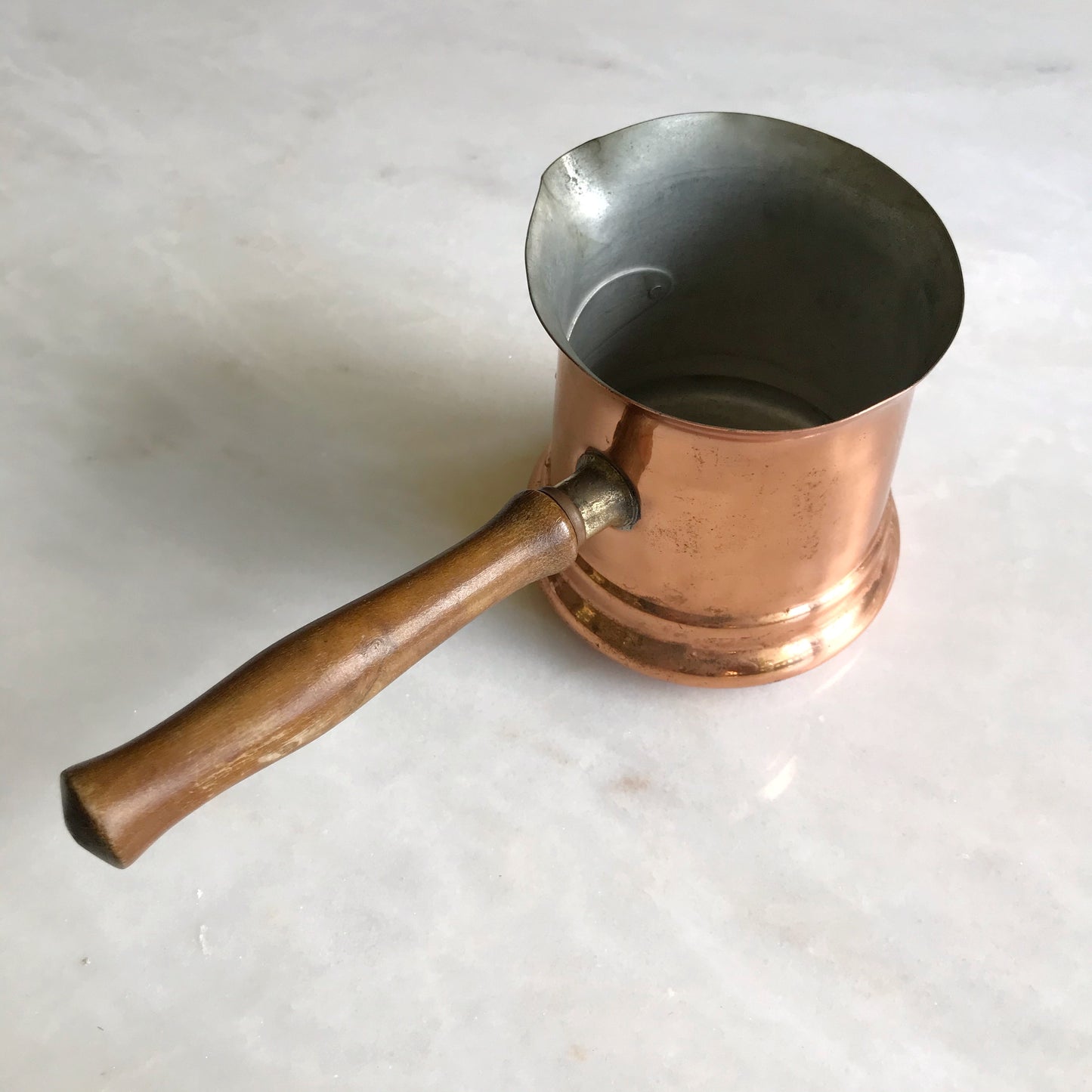 Vintage Copper Saucepan, Portugal