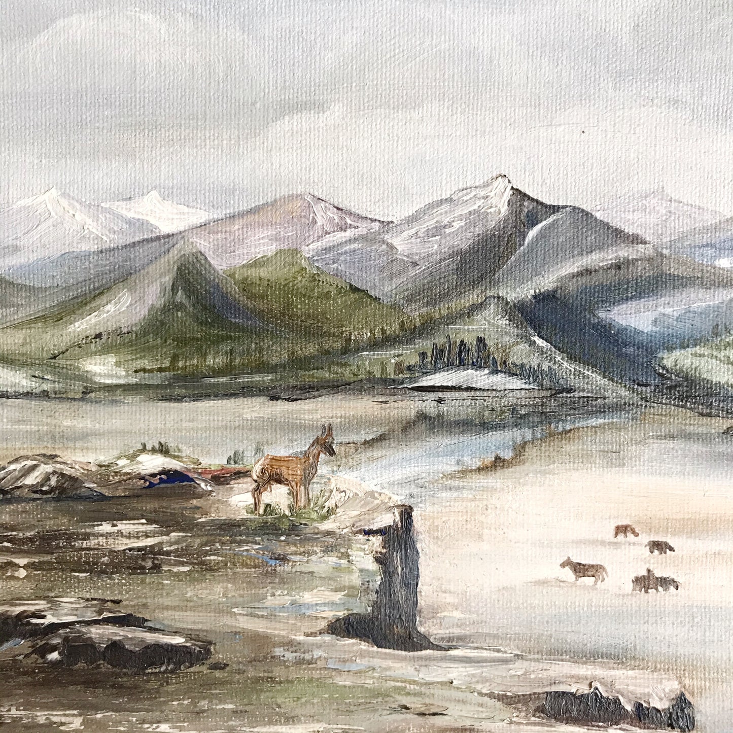 Acrylic Landscape Painting