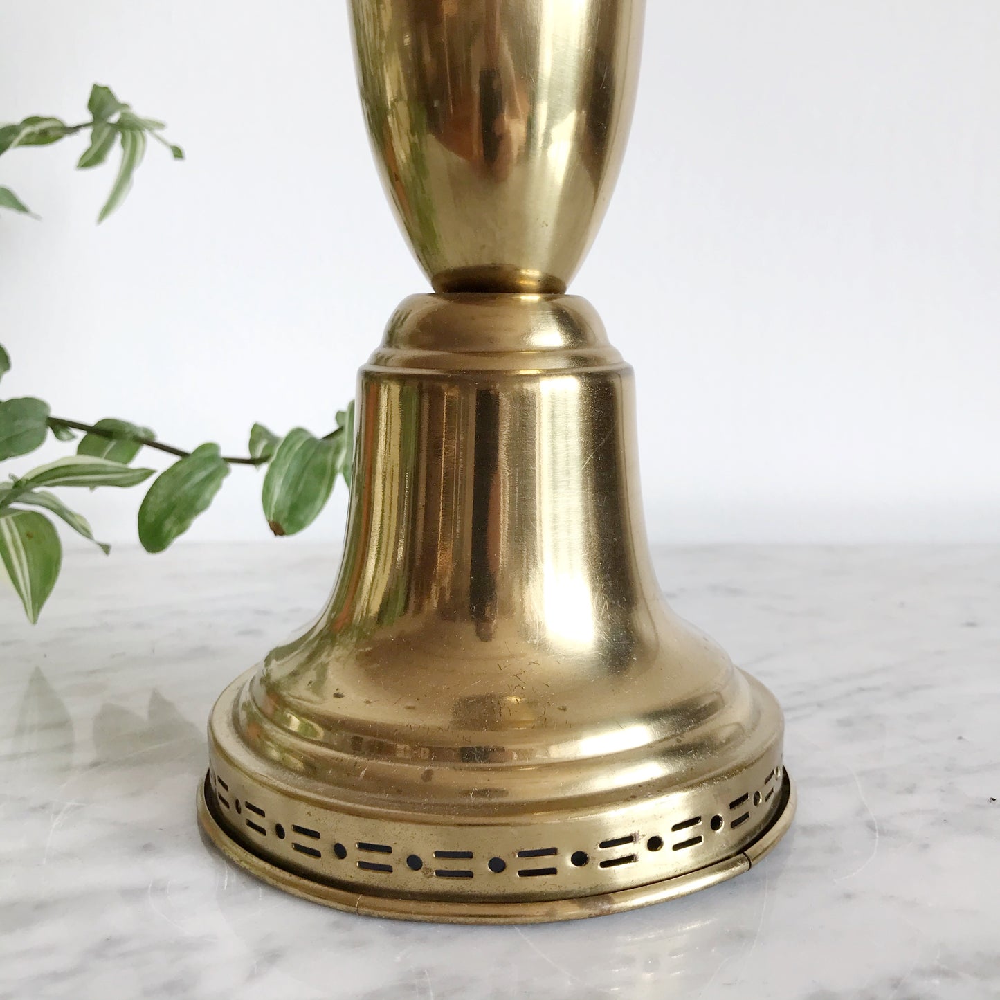 Vintage Decorative Brass Table Lamp Base