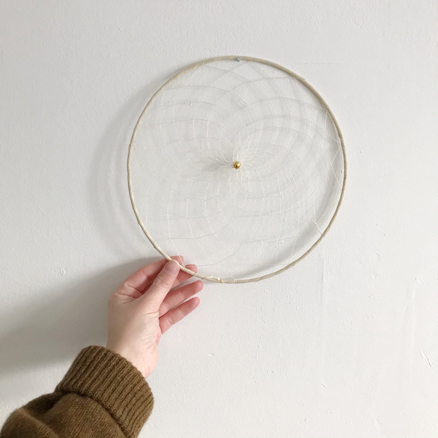 Simple Handcrafted Dreamcatcher